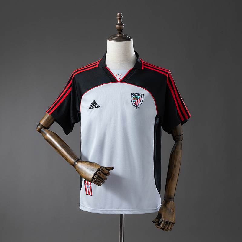 Camiseta retro de visitante del Athletic de Bilbao 02-03 (tallas S-XXL)